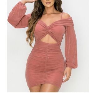 Privy Pink Glitter Dress